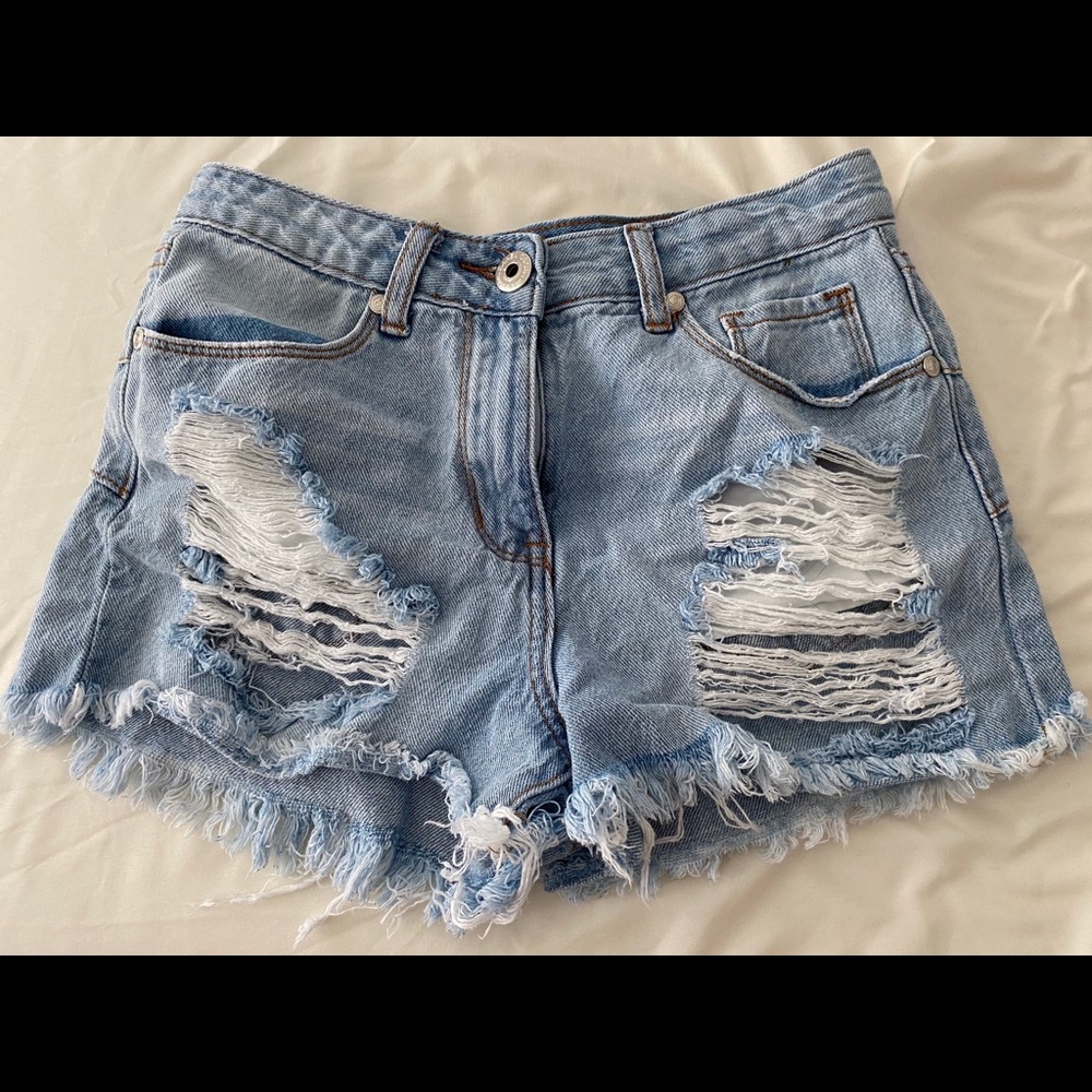 GOGO JEANS HIGH RISE SHORTS